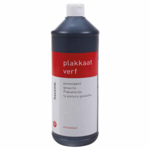 Interpaint - 1 Litre bottle: Črna