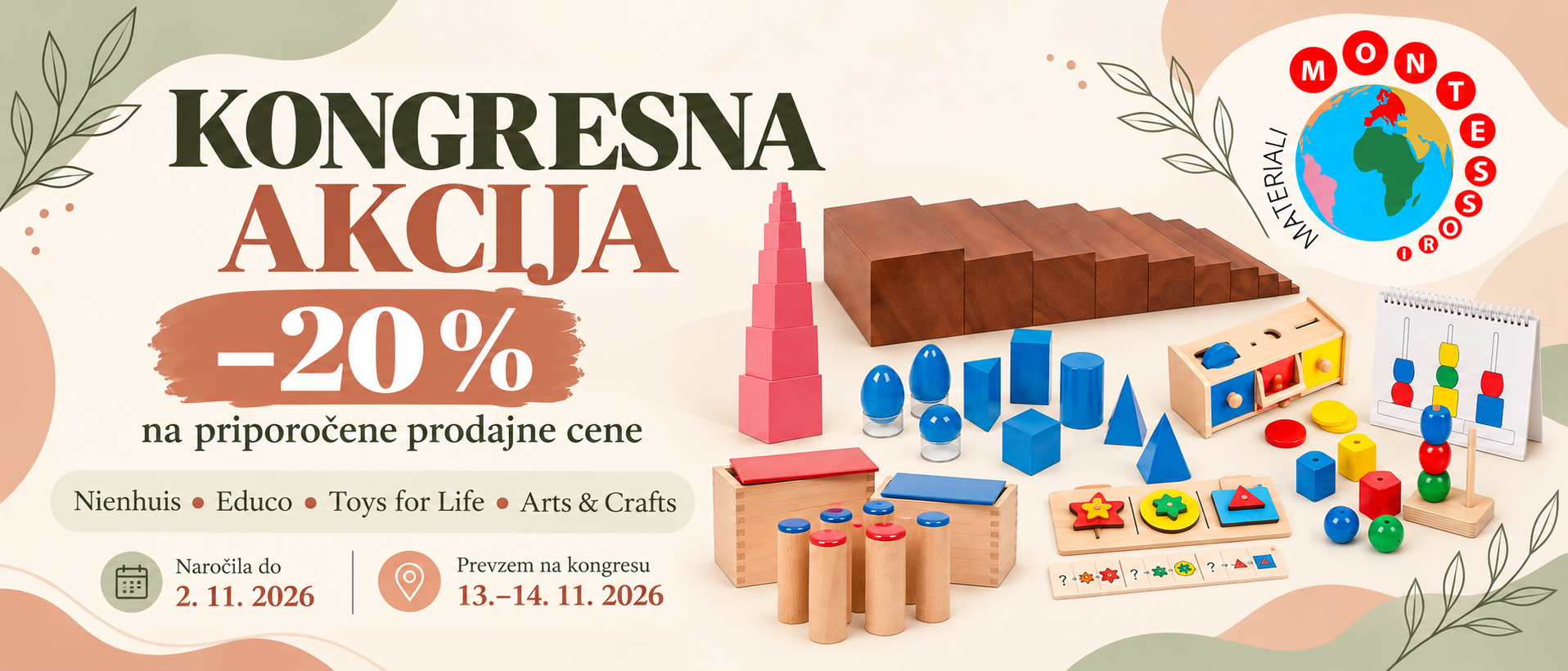 Montessori Congress Promotion Banner